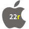 Aplicativo 22r para iOS